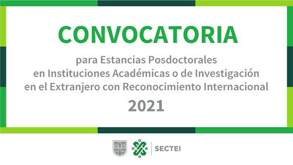 Convocatoria Estancias Posdoctorales